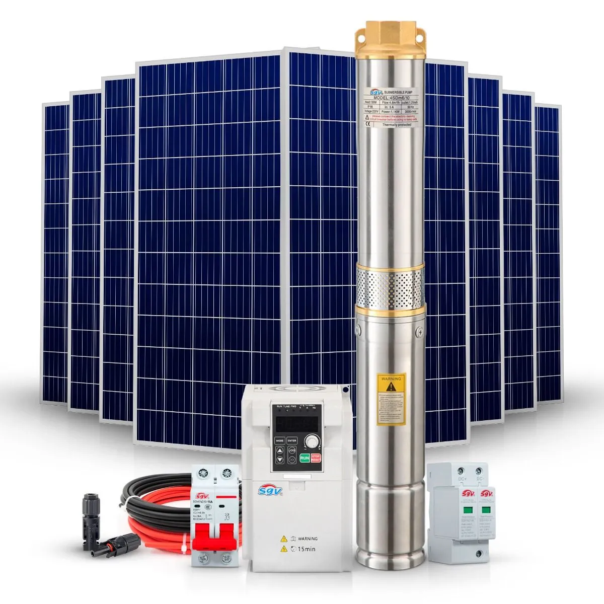 Sistema de irrigação solar